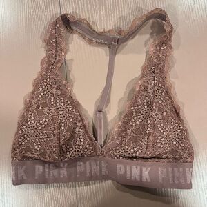 PINK - Victoria's Secret Lace Halter Bralette